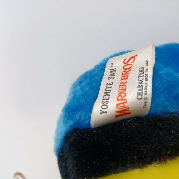 Vintage Yosemite Sam Plush Warner Brother 90s Throwback No. 1539 Looney Tunes - Picture 10 of 14